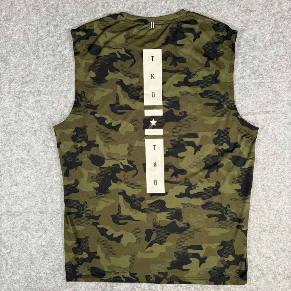 Ideology Men's XL Camouflage Sleeveless Athletic Tank Top‎ TKO - Picture 6 of 6